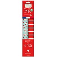 Clairefontaine Geschenkpapier Set Tiny Rolls mehrfarbig, 5,0 m von Clairefontaine