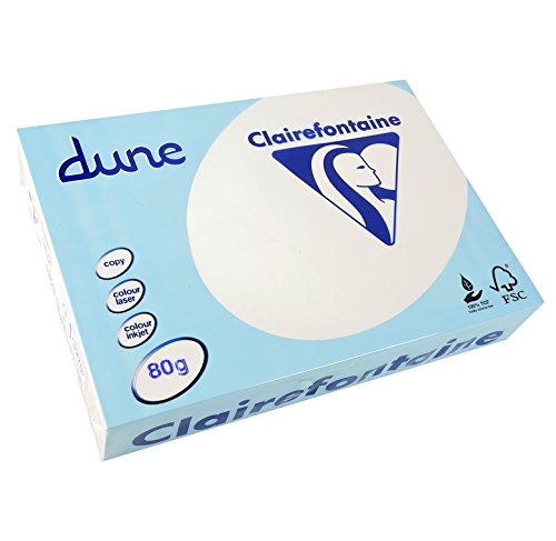 Clairefontaine Kopierpapier 500 Blatt Dune 80 g A4 210 x 297 mm FSC zertifiziert/TCF weiß Clairefontaine Kopierpapier 500 Blatt Dune 80 g A4 210 x 297 mm FSC zertifiziert/TCF weiß von Clairefontaine