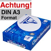 Clairefontaine Kopierpapier Clairalfa DIN A3 100 g/qm 500 Blatt Clairefontaine Kopierpapier Clairalfa DIN A3 100 g/qm 500 Blatt von Clairefontaine