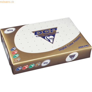 Clairefontaine Kopierpapier Clairefontaine DCP A4 90g/qm weiß VE=500 B Clairefontaine Kopierpapier Clairefontaine DCP A4 90g/qm weiß VE=500 B von Clairefontaine