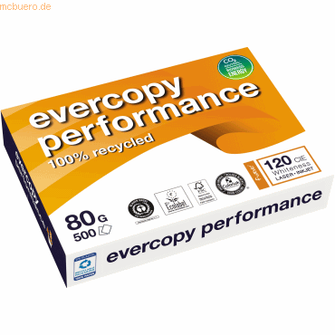 Clairefontaine Kopierpapier Performance 50067C A4 80g 500 Blatt von Clairefontaine