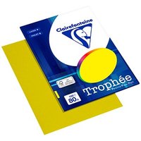 Clairefontaine Kopierpapier Trophée canariengelb DIN A4 80 g/qm 100 Blatt von Clairefontaine