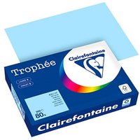 Clairefontaine Kopierpapier Trophée eisblau DIN A4 80 g/qm 500 Blatt von Clairefontaine