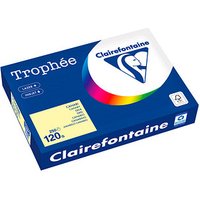 Clairefontaine Kopierpapier Trophée gelb DIN A4 120 g/qm 250 Blatt Clairefontaine Kopierpapier Trophée gelb DIN A4 120 g/qm 250 Blatt von Clairefontaine