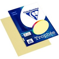 Clairefontaine Kopierpapier Trophée gelb DIN A4 80 g/qm 100 Blatt von Clairefontaine