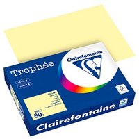 Clairefontaine Kopierpapier Trophée gelb DIN A4 80 g/qm 500 Blatt Clairefontaine Kopierpapier Trophée gelb DIN A4 80 g/qm 500 Blatt von Clairefontaine