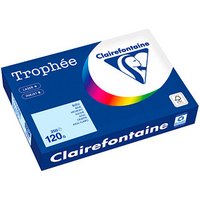 Clairefontaine Kopierpapier Trophée hellblau DIN A4 120 g/qm 250 Blatt Clairefontaine Kopierpapier Trophée hellblau DIN A4 120 g/qm 250 Blatt von Clairefontaine
