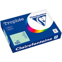 Clairefontaine Kopierpapier Trophée hellgrün DIN A4 120 g/qm 250 Blatt Clairefontaine Kopierpapier Trophée hellgrün DIN A4 120 g/qm 250 Blatt von Clairefontaine