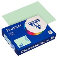 Clairefontaine Kopierpapier Trophée hellgrün DIN A4 160 g/qm 250 Blatt Clairefontaine Kopierpapier Trophée hellgrün DIN A4 160 g/qm 250 Blatt von Clairefontaine