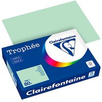 Clairefontaine Kopierpapier Trophée hellgrün DIN A4 80 g/qm 500 Blatt Clairefontaine Kopierpapier Trophée hellgrün DIN A4 80 g/qm 500 Blatt von Clairefontaine