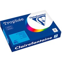 Clairefontaine Kopierpapier Trophée karibischblau DIN A3 80 g/qm 500 Blatt Clairefontaine Kopierpapier Trophée karibischblau DIN A3 80 g/qm 500 Blatt von Clairefontaine