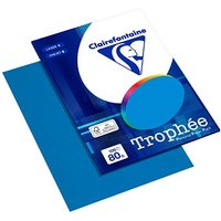 Clairefontaine Kopierpapier Trophée karibischblau DIN A4 80 g/qm 100 Blatt von Clairefontaine