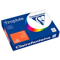 Clairefontaine Kopierpapier Trophée orange DIN A4 120 g/qm 250 Blatt von Clairefontaine