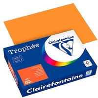Clairefontaine Kopierpapier Trophée orange DIN A4 80 g/qm 500 Blatt von Clairefontaine