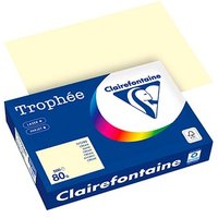 Clairefontaine Kopierpapier Trophée sand DIN A4 80 g/qm 500 Blatt von Clairefontaine