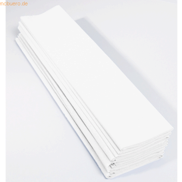 Clairefontaine Krepp-Papier 50x70cm weiß von Clairefontaine