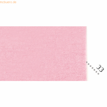 Clairefontaine Krepp-Papier 50x70cm zartrosa VE=10 Stück Clairefontaine Krepp-Papier 50x70cm zartrosa VE=10 Stück von Clairefontaine