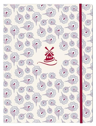 Clairefontaine Moulin Rouge 812440C Mappe mit Gummizug, 3 Klappen, A4, Moulin Rouge von Clairefontaine