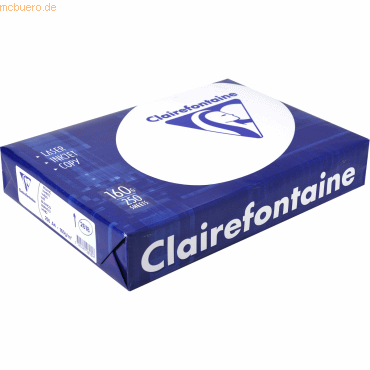 Clairefontaine Multifunktionspapier Clairalfa A4 210x297mm 160g/qm wei Clairefontaine Multifunktionspapier Clairalfa A4 210x297mm 160g/qm wei von Clairefontaine