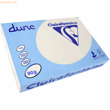 5 x Clairefontaine Multifunktionspapier dune A3 420x297mm 90g/qm sand von Clairefontaine