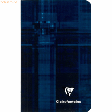 Clairefontaine Schreibheft 7,5x12cm 90g/qm kariert 24 Blatt sortierter von Clairefontaine