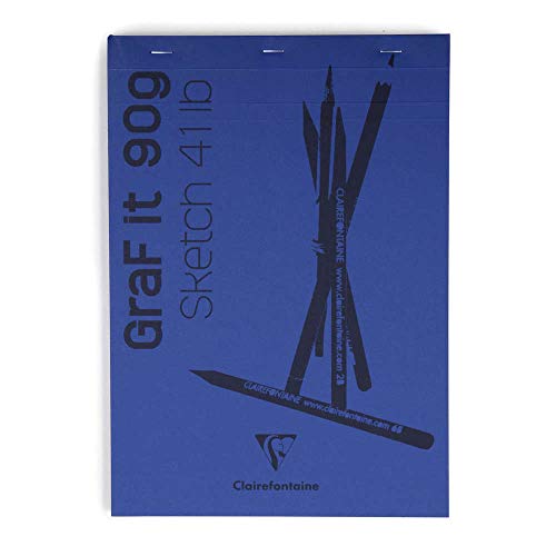 Clairefontaine Zeichenblock ´GraF it´, DIN A4, 90 g qm von Clairefontaine