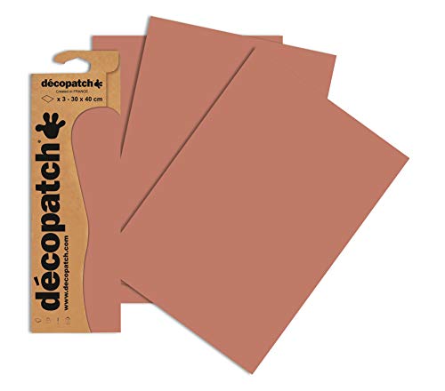 Decopatch Papier No. 697 (kupfer, 395 x 298 mm) 3er Pack von Decopatch