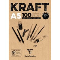 Kraftpapier-Block - DIN A5 Kraftpapier-Block - DIN A5 von Clairefontaine