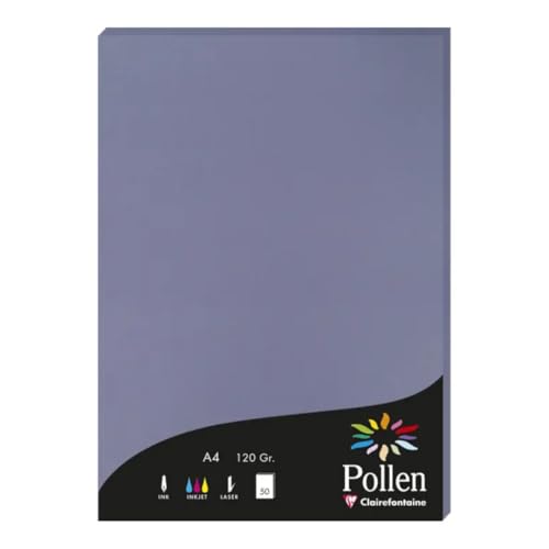 Papier A4 Pollen 120g vergiss 50Bl Papier A4 Pollen 120g vergiss 50Bl von Clairefontaine