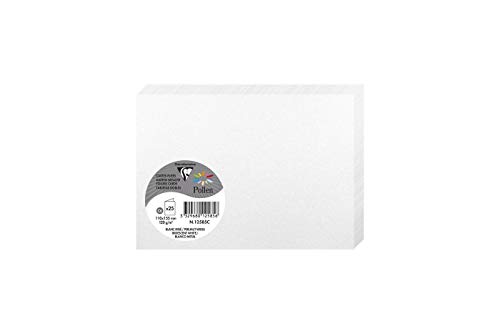 Clairefontaine 12585C - Packung mit 25 Umschläge Pollen, gefaltet, Format C6 11x15,50 cm, 210g, ideal für Ihre Einladungen und Korrespondenz, Weiß Perlmutt, 1 Pack Clairefontaine 12585C - Packung mit 25 Umschläge Pollen, gefaltet, Format C6 11x15,50 cm, 210g, ideal für Ihre Einladungen und Korrespondenz, Weiß Perlmutt, 1 Pack von Clairefontaine