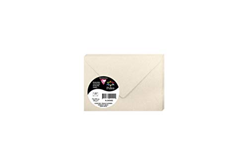 Clairefontaine 54040C - Packung mit 20 Umschläge Pollen, 7,5x10cm, 120g, Elfenbein Perlmutt, ideal für Ihre Einladungen und Korrespondenz, 1 Pack Clairefontaine 54040C - Packung mit 20 Umschläge Pollen, 7,5x10cm, 120g, Elfenbein Perlmutt, ideal für Ihre Einladungen und Korrespondenz, 1 Pack von Clairefontaine