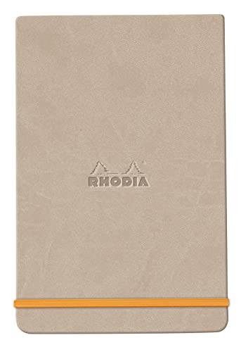 Rhodia 194378C - Notizbuch Webnotepad DIN A5, 96 Blatt abtrennbar liniert 90 g, 1 Stück, Beige Rhodia 194378C - Notizbuch Webnotepad DIN A5, 96 Blatt abtrennbar liniert 90 g, 1 Stück, Beige von Clairefontaine