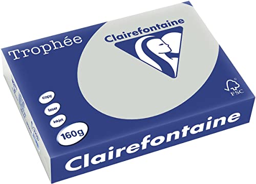 Unbekannt Clairalfa 1009C Multifunktionspapier Trophee, A4 stahlgrau von Clairefontaine