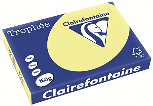 Unbekannt Clairalfa 1115C Multifunktionspapier Trophee A3, 160 g/qm hellgelb Unbekannt Clairalfa 1115C Multifunktionspapier Trophee A3, 160 g/qm hellgelb von Clairefontaine