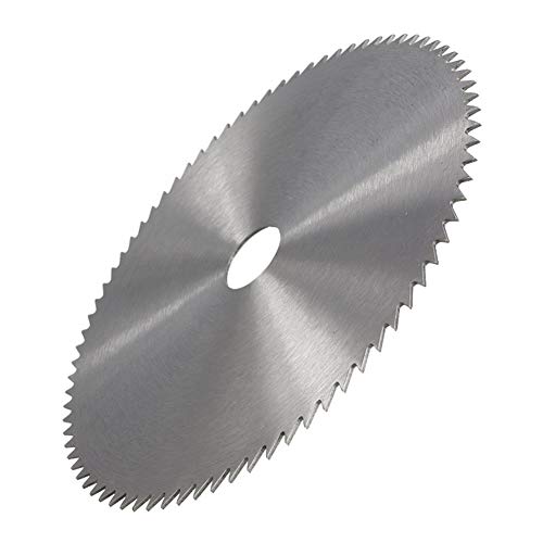 Claral 1pc 100/110/125/150 / 180mm 60/75 / 80Teeth Manganstahl Kreissägeblatt Elektrowerkzeug-Zubehör Holz-Trennscheibe Claral (Color : 100x16x1.0x80T) von Claral