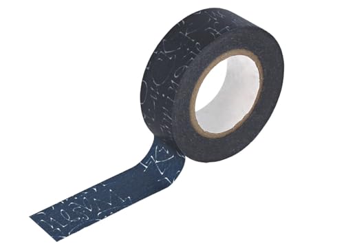 Classiky Klebeband Masking Tape Washi Kuckuck Marineblau 18 mm x 15 m von Classiky