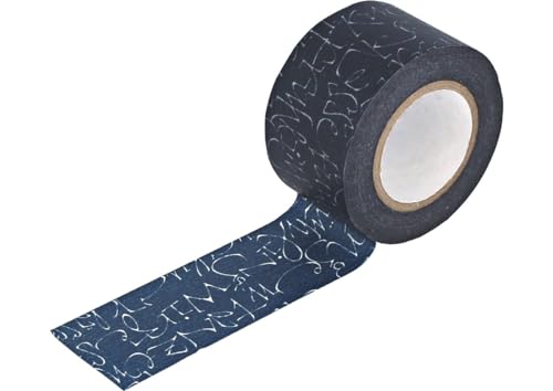 Classiky Klebeband Masking Tape Washi Kuckuck Marineblau 30 mm x 15 m von Classiky