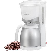 CLATRONIC KA 3327 Kaffeemaschine weiß, 8-10 Tassen von Clatronic