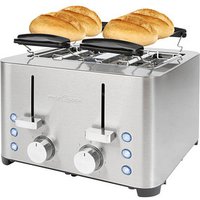 CLATRONIC PC-TA 1252 Toaster silber von Clatronic