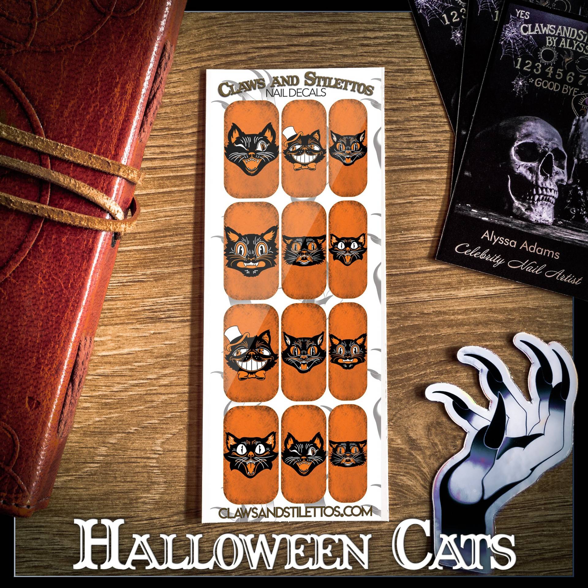 Halloween Katzen von ClawsandStilettosLLC