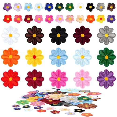 50 Stück Farbenfrohe Aufnäher Zum Aufbügeln und Stoffblumen Zum Aufnähen Kreative Patches Zur Kleidungsgestaltung, Reparatur Oder Als Geschenk,Patches Zum Aufbügeln 50 Stück Farbenfrohe Aufnäher Zum Aufbügeln und Stoffblumen Zum Aufnähen Kreative Patches Zur Kleidungsgestaltung, Reparatur Oder Als Geschenk,Patches Zum Aufbügeln von ClcIosis
