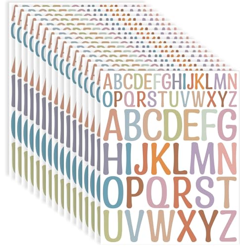 832 Stück Buchstaben Aufkleber Groß, Klebebuchstaben, Buchstaben Sticker, Einfach zu Verwenden Aufkleber Buchstabens Geeignet für Postfächer Schilder und Andere DIY Artikel 832 Stück Buchstaben Aufkleber Groß, Klebebuchstaben, Buchstaben Sticker, Einfach zu Verwenden Aufkleber Buchstabens Geeignet für Postfächer Schilder und Andere DIY Artikel von ClcIosis