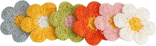 Gänseblümchen-Aufnäher, 6 Farben, bestickte Applikationen zum Aufnähen, niedlicher Valentinstag zum Häkeln von Blumen, für Kleidung, Rucksäcke, Jeans, Hut, Haarspangen, dekorative Applikationen, 5 cm Gänseblümchen-Aufnäher, 6 Farben, bestickte Applikationen zum Aufnähen, niedlicher Valentinstag zum Häkeln von Blumen, für Kleidung, Rucksäcke, Jeans, Hut, Haarspangen, dekorative Applikationen, 5 cm von Cldaisy