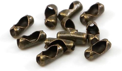 Kugelkettenverbinder in Antik-Bronze, Durchmesser für DIY-Schmuckherstellung, Schmuck-Verschlüsse, 3,2 mm, 200 Stück Kugelkettenverbinder in Antik-Bronze, Durchmesser für DIY-Schmuckherstellung, Schmuck-Verschlüsse, 3,2 mm, 200 Stück von Cldaisy