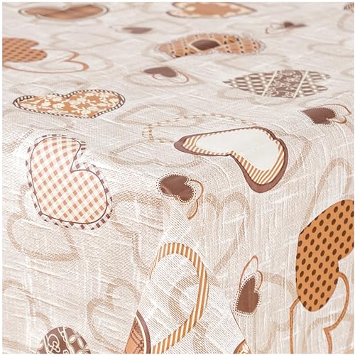 Wachstuchtischdecke Tischdecke abwaschbar PVC Plastik-Tischdecken Rund Oval Eckig Rechteckig Outdoor Wachs Gartentischdecke (Oktoberfest, Eckig 130x220cm) von Cleanlevel EST 2016