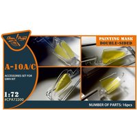 A-10 A/C - Double-sided painting mask [GWH] von Clear Prop