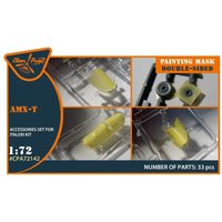 AMX-T - Double-sided painting mask [Italeri] von Clear Prop