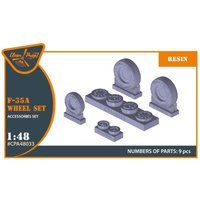 F-35A - Wheel set von Clear Prop