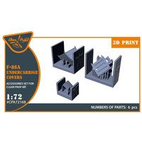 F-86A - Undercarriage covers [Clear Prop] von Clear Prop