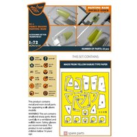 FC-1 Fierce Dragon - Double-sided painting mask [Trumpeter] von Clear Prop